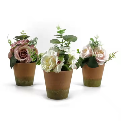 Un buen precio. Venta al por mayor de interiores al aire libre Comprar en línea Decoración de plástico reciclado China Plantas Flores y plantas artificiales en línea