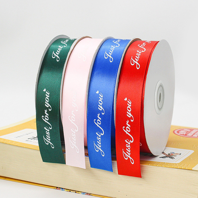 Un buen precio. 2.5CM cinta de letras de venta al por mayor de flor envasado cinta inglesa ramo papel de embalaje de material de bricolaje flor de embalaje cinta en línea