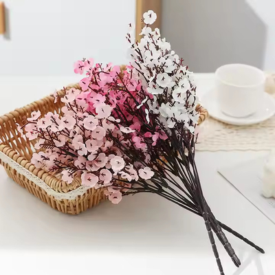 Un buen precio. Decoración del hogar, flores artificiales, tejido de seda, plantas, decoración de bodas flores de mesa en línea