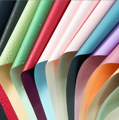 Un buen precio. Papel de envoltura de flores espeso, papel Ouya de doble color y doble cara al por mayor, papel de envoltura de flores de color sólido, arte floral, papel de envoltura de bouquet del Festival Qixi en línea