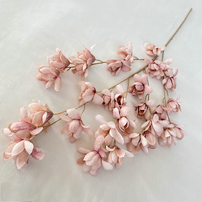 Un buen precio. Flores artificiales rosas sucias decoración del salón de bodas flores artificiales, peonías, cerezos y rosas en línea