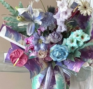 Un buen precio. Papel de embalaje de flores impermeable para teñir corbatas en línea