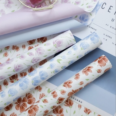 Un buen precio. Papel de envoltura de flores de magnolia para el Día de la Madre, materiales de embalaje de regalo de flores hechas a mano, arte floral y materiales de floristería en línea