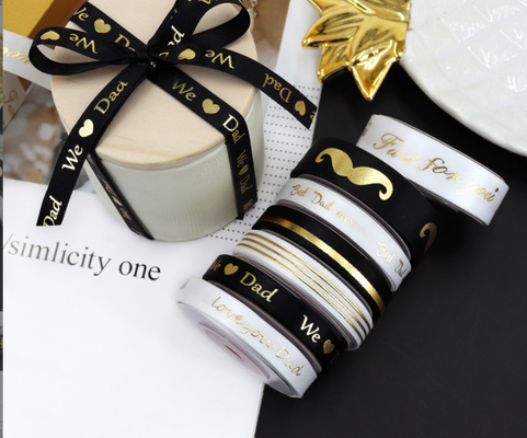 Un buen precio. Cintas para el Día del Padre accesorios de bricolaje, accesorios decorativos, cajas de regalo con cinta, cintas, flores, pasteles, envases para hornear, cintas en línea