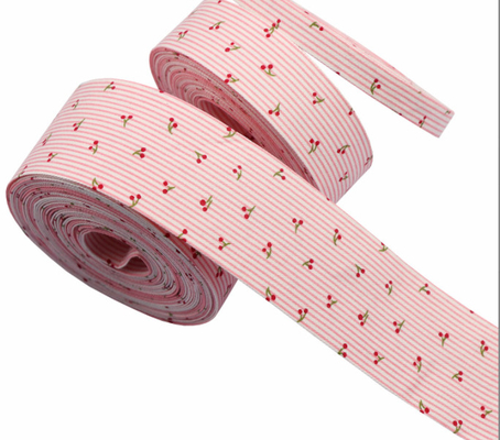 Cinturón rayado de cerezo, cinta de tela prensada, cinturón tejido, corbata de arco, correa para mascotas, cuello, embalaje de regalo, cinta de tela