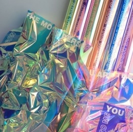 Un buen precio. Papel de embalaje de flores fluorescentes a prueba de agua en línea