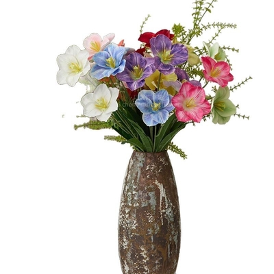 Simulación de tulipán púrpura simulación de flor de alta gama sentido realista de venta al por mayor transfronterizos imitación de tulipán flor real y falsa flor artificial