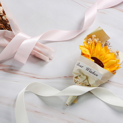 Un buen precio. Meisida cinta de satén de doble cara cinta de punto cinta cinta cinta cinta cinta hecha a mano pastel de flores DIY material de embalaje regalo en línea