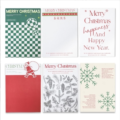 Un buen precio. Nueva caja de regalo de papel de envoltura de Navidad, manzana de Nochebuena y frutas de paz hecha a mano diy papel regalo de ramo de flores en línea