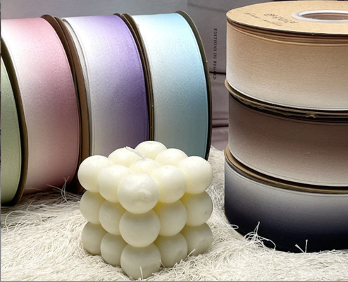 Un buen precio. Nuevo Gradiente 1.0cm cinta Accesorios de ropa Arco de bricolaje Accesorios de cumpleaños Flores Festival caja de regalo correa de unión en línea