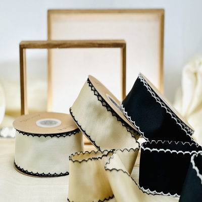 Coréano mate pequeña cinta tejida de fragancia cinta de cumpleaños de 5 cm cinta de Navidad de artesanía DIY arco cinta semi-terminada