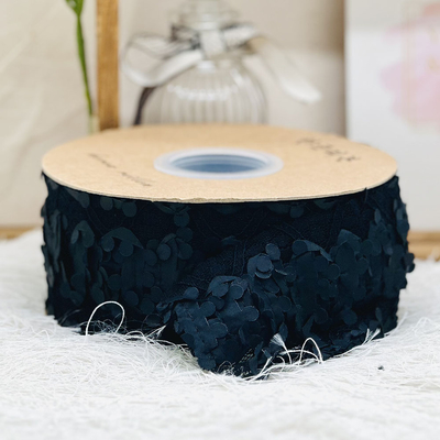 Pétales florales y gorras de flores de estilo coreano Material de seda rosa ecológico para accesorios para el cabello DIY