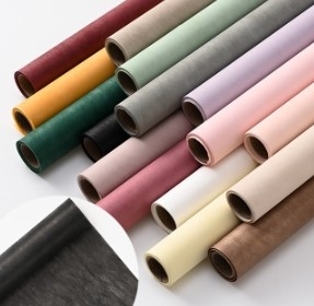 Papel de envoltura florista con forro de leche y algodón ideal para envases de flores