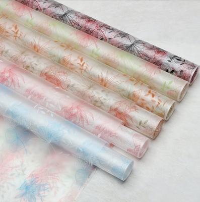 Papel de embalaje de ramos Pinellia Cellophane OPP La solución definitiva para los arreglos florales
