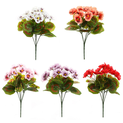 Un buen precio. Simulación de la boda de flores Haitang Hortensias Bundle Casa Hotel Fotografía Arreglo de flores Ornamento Falsos artificiales Decoración de flores mayorista en línea