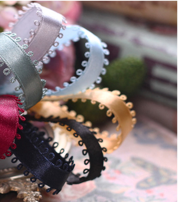 Un buen precio. Coreano importado doble borde de la oreja cinta tejida arco DIY material de accesorios para el cabello ropa boda brillante cinta de poliéster en línea