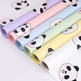 Un buen precio. Papel de embalaje de flores a prueba de agua de Xiongdundun en línea