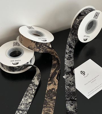 Un buen precio. Enciclopedia francesa de 2,5 cm con cinta de tinta, flor de ramo, corbata de regalo, arco, materiales florales de bricolaje en línea
