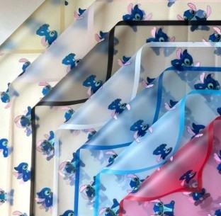 Magic Edge Mist Face Coréano Su Papel de dibujos animados de costura de flores Papel de embalaje