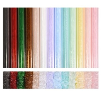 Un buen precio. Papel de envoltura para lámparas coloradas con vidrio, impermeable a las flores en línea
