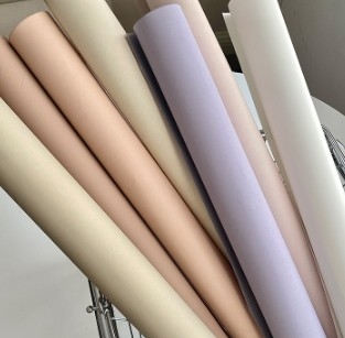 Un buen precio. Papel de embalaje de flores de piel de melocotón de Fufeng en línea