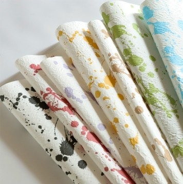 Un buen precio. Relieve de tinta de colores Papel Fenghua Arreglo de flores Papel de embalaje de flores en línea
