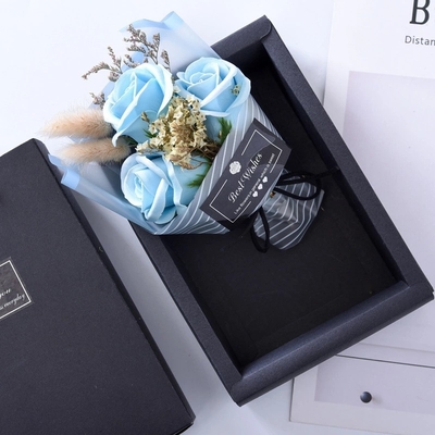 Un buen precio. Jabón de ramo estilo coreano rosa regalo de Navidad flor de jabón creativa en línea