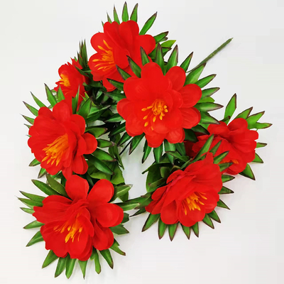 Un buen precio. Furong King flor falsa simulación flor decoración sala de estar mesa de comedor provisiones florales decoración ramos de plástico flores de seda en línea