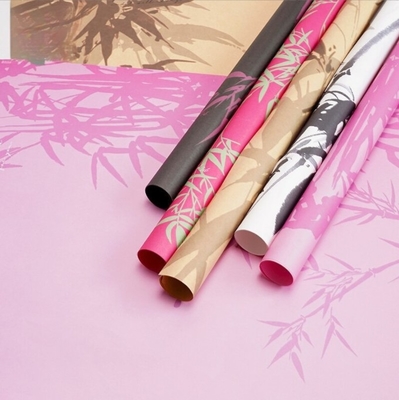 Un buen precio. Papel de envoltura tradicional de estilo chino ideal para el embalaje de ramos de flores del Día de San Valentín en línea