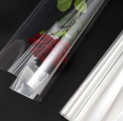 Papel de embalaje para floristería y embalaje de ramos, arreglo floral de vidrio transparente con tiempo de envío de 30 a 45 días