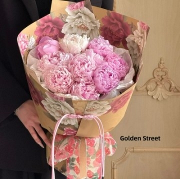 Un buen precio. Guose Fanghua Arreglo de flores de bricolaje Papel de embalaje de flores 35 * 50cm 30-45Días Tiempo de envío en línea