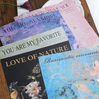 Un buen precio. Papel de embalaje para ramo con atmósfera artística, estilo pintura al óleo, envoltura de flores, 35*50cm, materiales y suministros para arte floral en línea