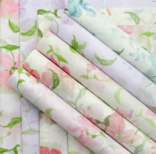 Un buen precio. Papel de peras de cereza de nieve Ins Papel de envoltura de flores de bricolaje Papel especializado para el tiempo de envío 30-45 días en línea