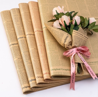 Un buen precio. Papel Kraft Vintage de Muchos Colores para Envolver Libros, Envolver Regalos, Empaquetar Ramos, Envolver Flores y Periódicos Ingleses en línea