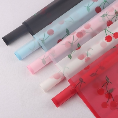 Un buen precio. Papel de envoltura de flores de estilo coreano impermeable a las cerezas La mejor opción para los ramos de floristería en línea