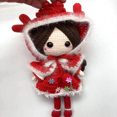 Un buen precio. Muñecos de crochet rellenos hechos a mano de diseño creativo Rellenos tejidos a mano juguetes para niños en línea