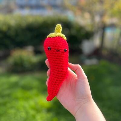 Un buen precio. Juguetes de gancho para niños hechos a mano alimentos personalizados vegetales precio de fábrica de gancho muñecas de gancho en línea