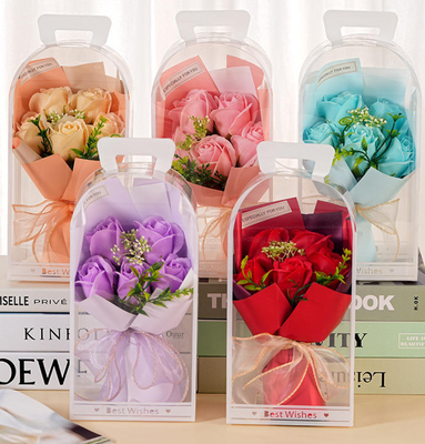 Un buen precio. Rosa de jabón Bouquet de flores Regalo para el Día de la Madre con bolso de regalo en línea