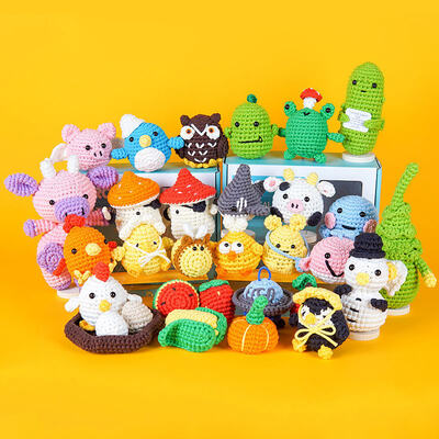 Un buen precio. Kit de Crochet Artesanía DIY Regalo de Pascua para Niños Niños Kit De Crochet Kit de Crochet para principiantes en línea