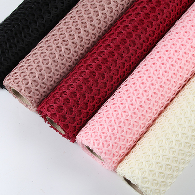 Un buen precio. Florista Wrapping Paper Mesh Rolls Waterproof 60cm*5Y 70-80gsm de los agujeros del círculo en línea